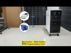 نظام الطاقة الشمسية 3000w في مجموعة واحدة نظام الطاقة الشمسية 3kw نظام الطاقة الشمسية dc/ac 6kwh
