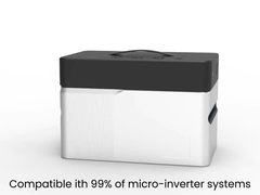 وصل و تلعب مجموعة كاملة من نظام الطاقة الشمسية بالشرفة 800 واط مع بطارية و عاكس الطاقة الشمسية