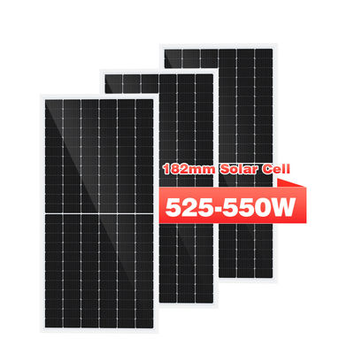 جودة  Transparent 450w 500w 540w Mono Bifacial Solar Panel System For Home مصنع