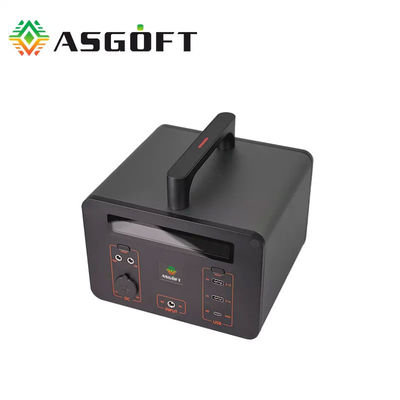 Asgoft New Energy Power Station مولد للطاقة الشمسية 200 واط 300 واط مع لوحة شمسية قابلة للطي