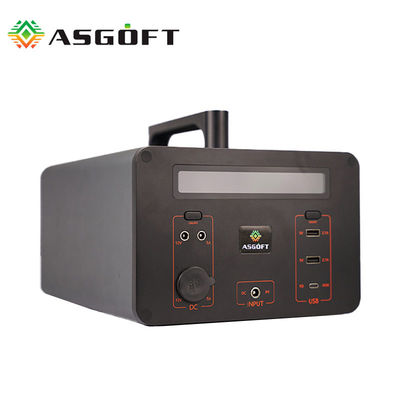 OEM DC / AC 220v مولد بطارية احتياطية التخييم Powerstation 500wh 600W 700W 1000W