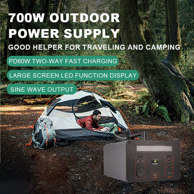 Quick Charge Lithium Solar Power Station لايفبو 4 Battery Generator 220v 700w للمنزل