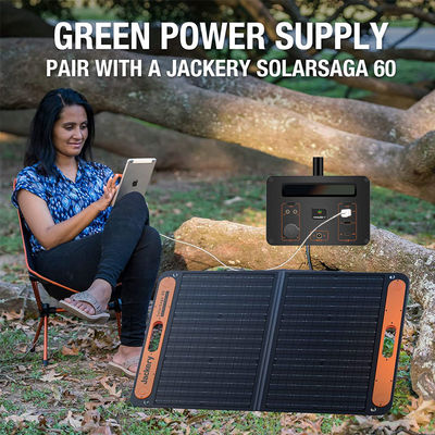 المحمولة محطة الطاقة الشمسية مولد للطاقة الشمسية 500W 288000mAh DC AC مع شاشة LED