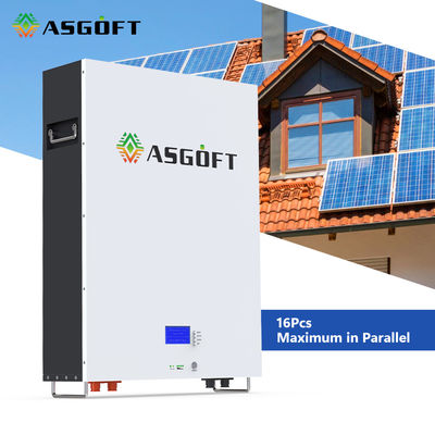 Hybrid Grid لايفبو 4 بطارية ليثيوم Powerwall الشمسية 51.2 V 48 Volt 5KWh