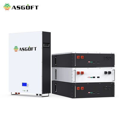 تخزين الطاقة الشمسية المنزلية 48v 5kw 10kwh 200ah المنزل تشغيل / إيقاف الشبكة 48 فولت 10kw Powerwall لايفبو 4 بطارية