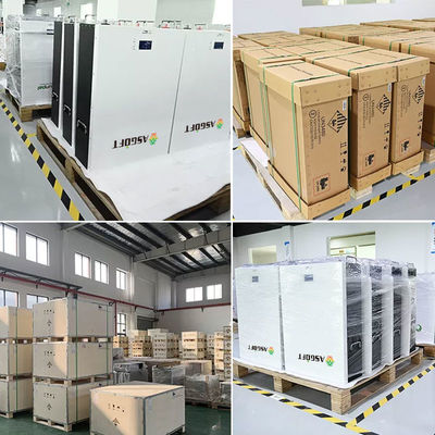 تخزين الطاقة الشمسية المنزلية 48v 5kw 10kwh 200ah المنزل تشغيل / إيقاف الشبكة 48 فولت 10kw Powerwall لايفبو 4 بطارية