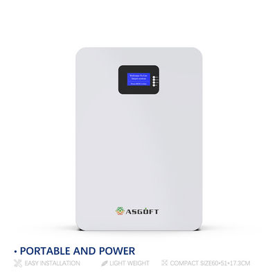 بطارية النظام الشمسي 20kw 5Kw قوة الليثيوم الحائط 48v 200ah 5Kwh 10Kwh لايفبو 4 Battery