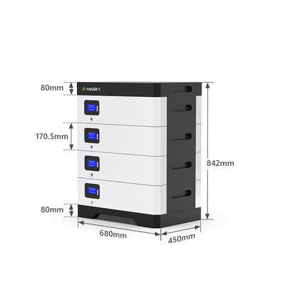 51.2V لايفبو 4 10kwh 5Kwh 100Ah 200Ah 300Ah بطارية ليثيوم خارج الشبكة للمنزل ESS الطاقة