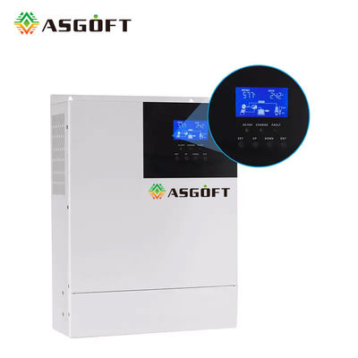 موجة جيبية نقية خارج الشبكة MPPT الشمسية العاكس BMS 3kw 5kw