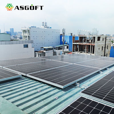500W 182x182mm الشمسية الألواح الكهروضوئية أحادية البلورية 132 قطعة