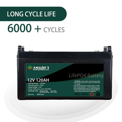 حزم بطارية ليثيوم أيون مخصصة Lifepo4 12v 120AH لـ EV