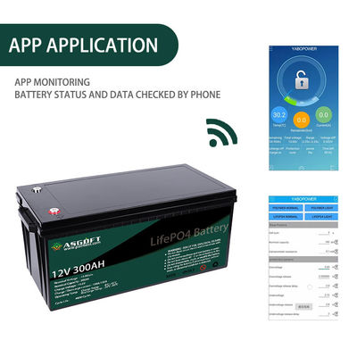 عربة الجولف 12V بطارية ليثيوم حزمة Lifepo4 بطارية 300ah للطقس البارد