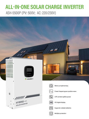 50kw BMS MPPT الشمسية الهجين العاكس نظام تخزين طاقة البطارية