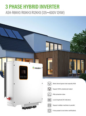 الهجين التجاري على الشبكة العاكس 5kva 10kw 20kw 30kw 50kw 80kw 100kw