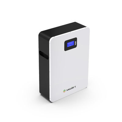 48v 51V Lifepo4 بطارية ليثيوم 100Ah 5.12kwh 10kw المدمج في BMS Powerwall مع شاشة LCD