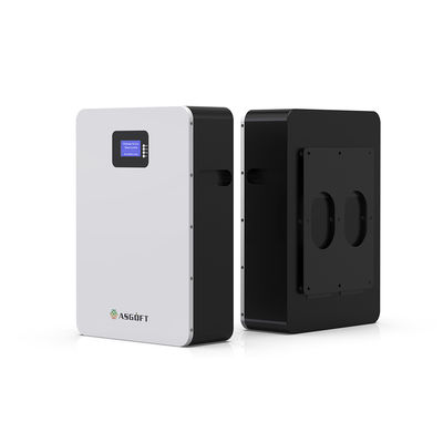 48v 51V Lifepo4 بطارية ليثيوم 100Ah 5.12kwh 10kw المدمج في BMS Powerwall مع شاشة LCD