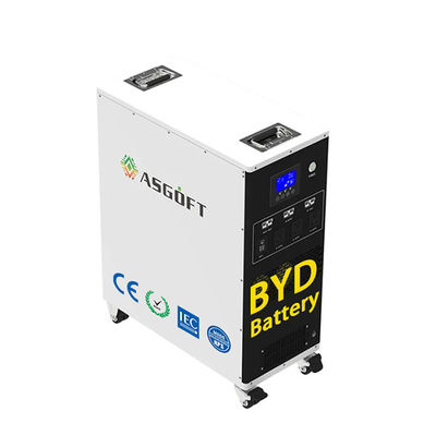 BESS Portable 6Kwh lifepo4 Battery Pack 3KW العاكس الناتج الجيل المحمول