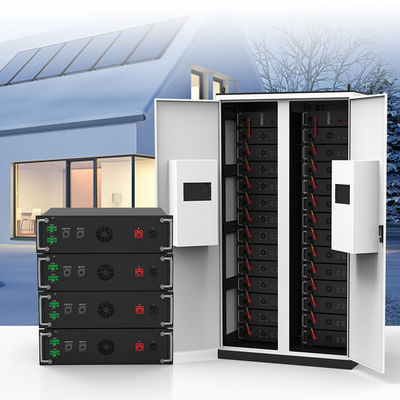15kwh-750kwh الخزانة التجارية المرفقة نظام تخزين الطاقة الشمسية عالي الجهد
