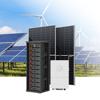 بطارية الليثيوم الحديدية عالية الجهد 15kwh-750kwh Lifepo4 51.2v 100Ah بطارية ليثيوم أيون