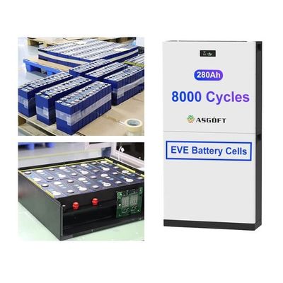 51.2V 300Ah 15kwh بطارية ليثيوم أيون LiFePO4 بطارية تخزين الطاقة بطارية شمسية