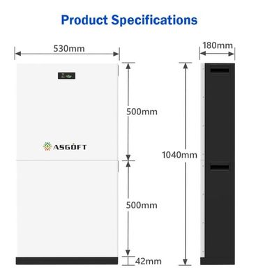 51.2V 280Ah 15kWh بطارية الليثيوم LiFePO4 Bms قابلة للتراكم 10kWh 20kWh تخزين Pv