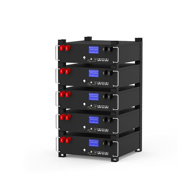 ضمان 10 سنوات أوروبا 6000 دورة 51.2v 100ah 5kwh Lifepo4 بطارية تخزين الطاقة plug-and-play